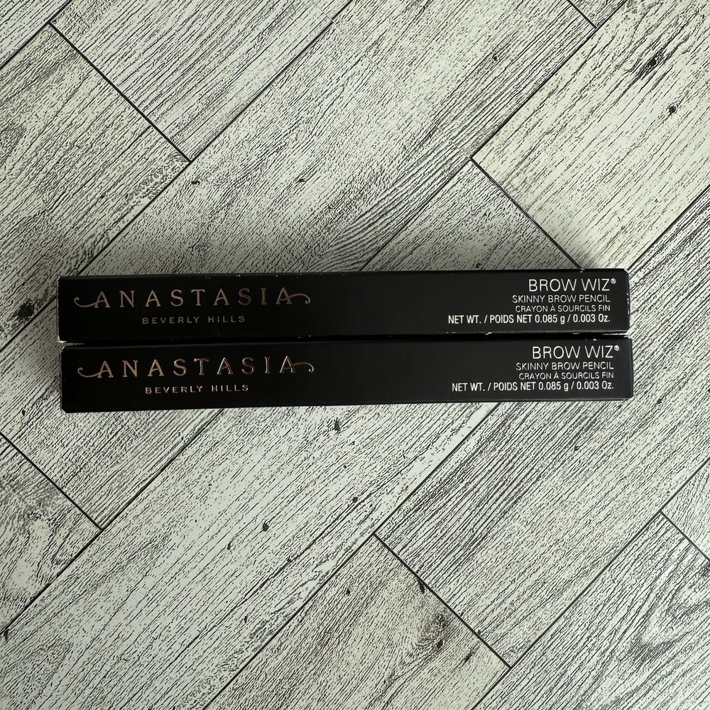 2 New Anastasia Beverly Hills BROW WIZ Skinny Brow Pencil Ash Brown